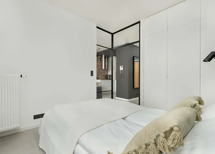 Elegancki Z Klimatyzowanym Salonem, Wanna I Parkingiem W Centrum Lodzi By Renters Prestige *